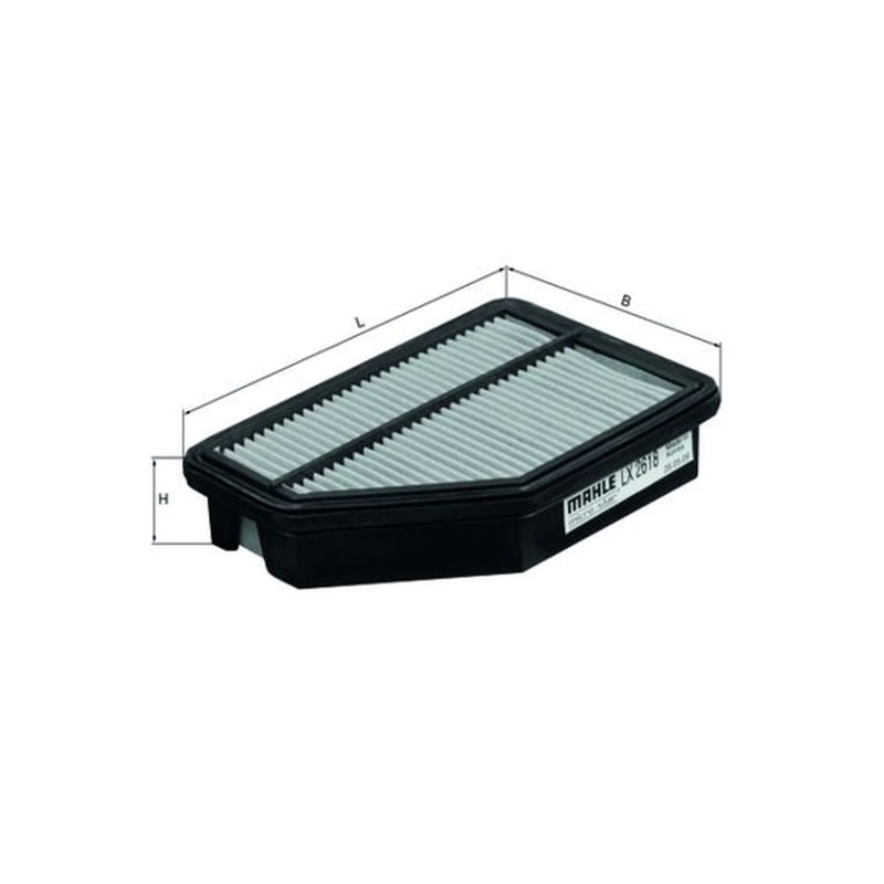 Mahle Engine Air Filter fits Honda Civic VIII 2005-2008 1.4