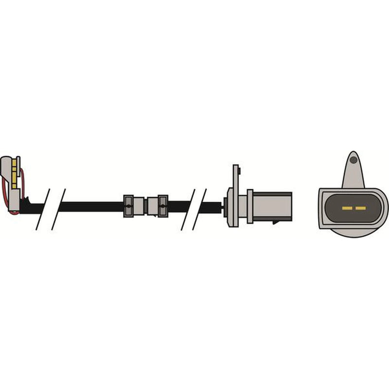 Juratek Brake Pad Wear Sensor Rear fits Audi A8 D4 2009-2018 2.0 3.0 4.0 4.2 6.3