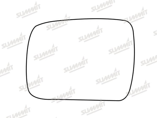 Summit Stick-On Standard Mirror Glass fits Land Rover Discovery 09 to 13 LHS Summit - Bars 4 Cars