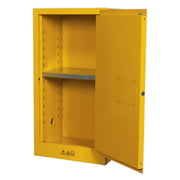 Sealey Flammables Storage Cabinet 585 x 460 x 1120mm FSC08 Sealey - Dynamic Drive