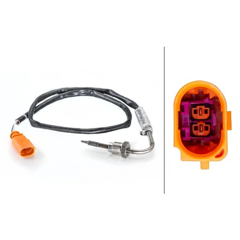 Hella Exhaust Gas Temperature Sensor before catalytic converter fits VW Beetle