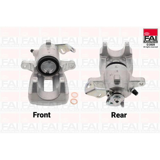 FAI Brake Caliper Assembly Rear Right fits Audi A3 1999-2003