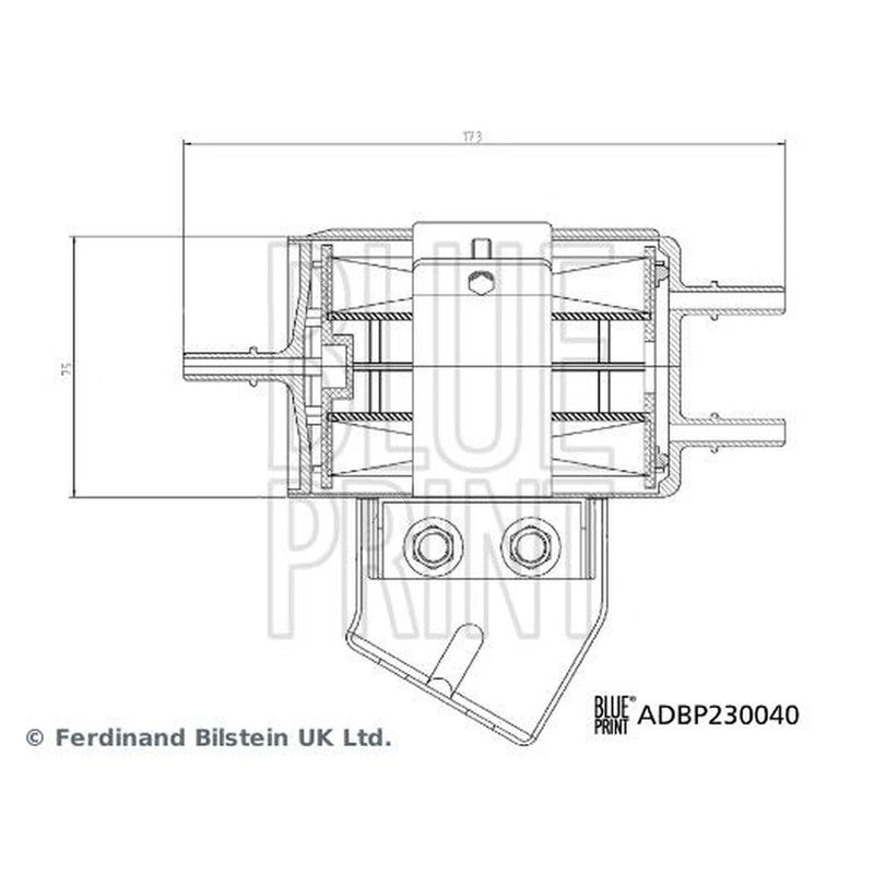 Blue Print Fuel Filter Element ADBP230040