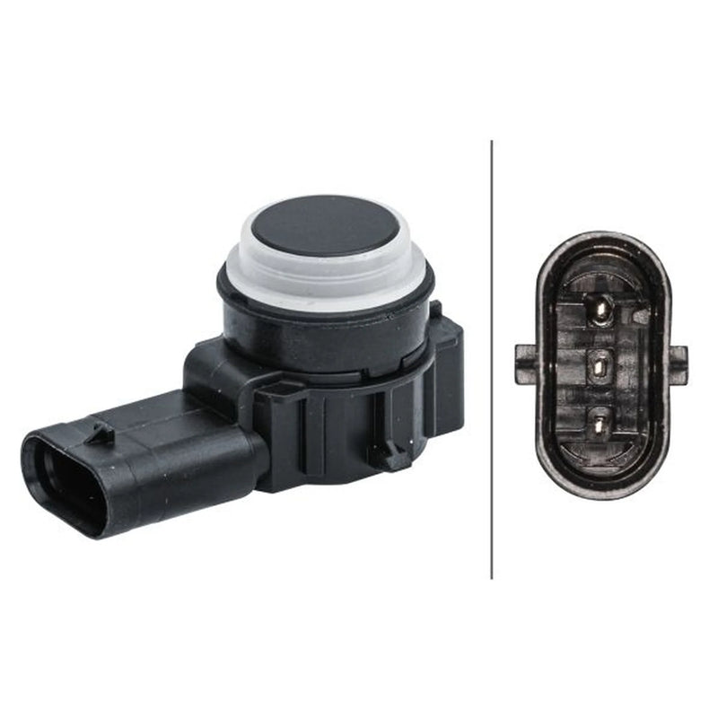 Hella Parking Sensor (PDC) both sides fits Abarth 500E 2023 on