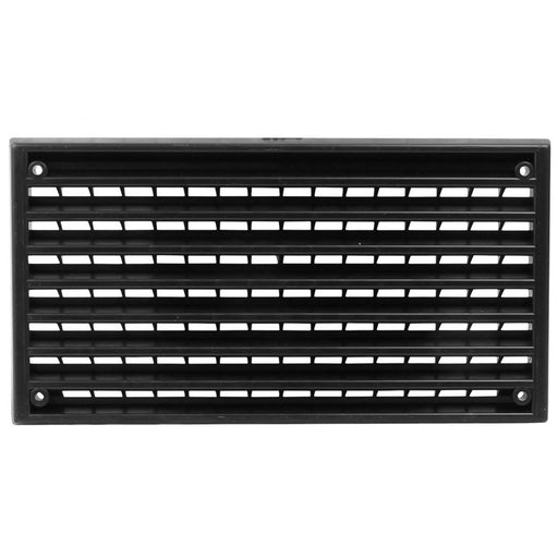 Air Vent 6 3/4 x 3 1/2 Black Plastic for Caravan/Motorhome Nova - Dynamic Drive