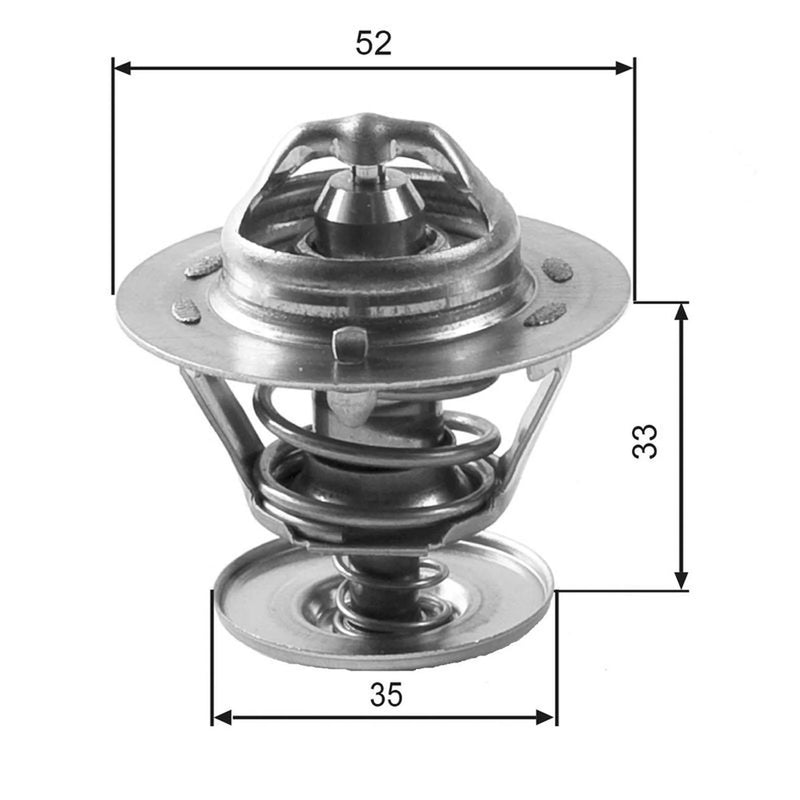 Gates Thermostat,Coolant TH12588G1