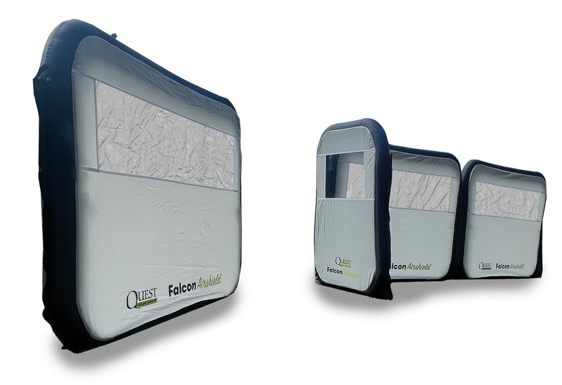 Quest Falcon Pro Airshield Windbreak Door Grey Quest Leisure - Dynamic Drive