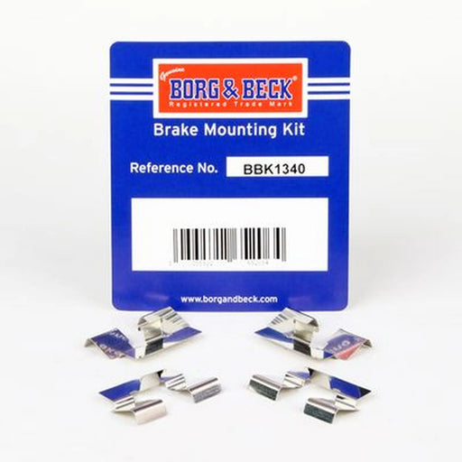 Borg & Beck Brake Pad Accessory Fitting Kit Front BBK1340