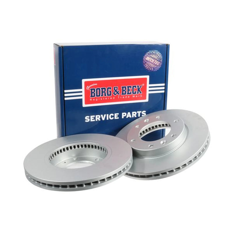 Borg & Beck Front Brake Discs & Pads fits Kia Sedona 2006-2015 2.2 2.7 2.9