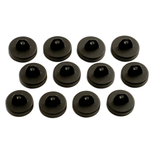 Power-Tec Auto Door Lock Covers 12pc 92274 Power-Tec - Dynamic Drive