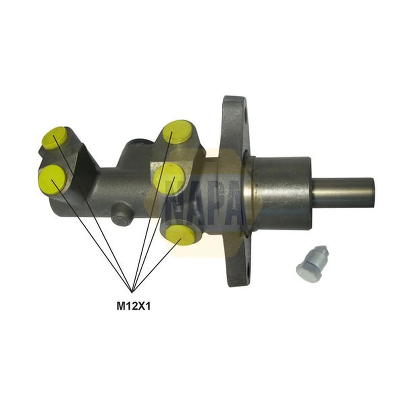 NAPA Brake Master Cylinder Hydraulic Assembly fits BMW 3 1998-2007
