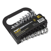 Sealey Stubby Combination Spanner Set 9pc Metric S01157 Siegen by Sealey - Dynamic Drive