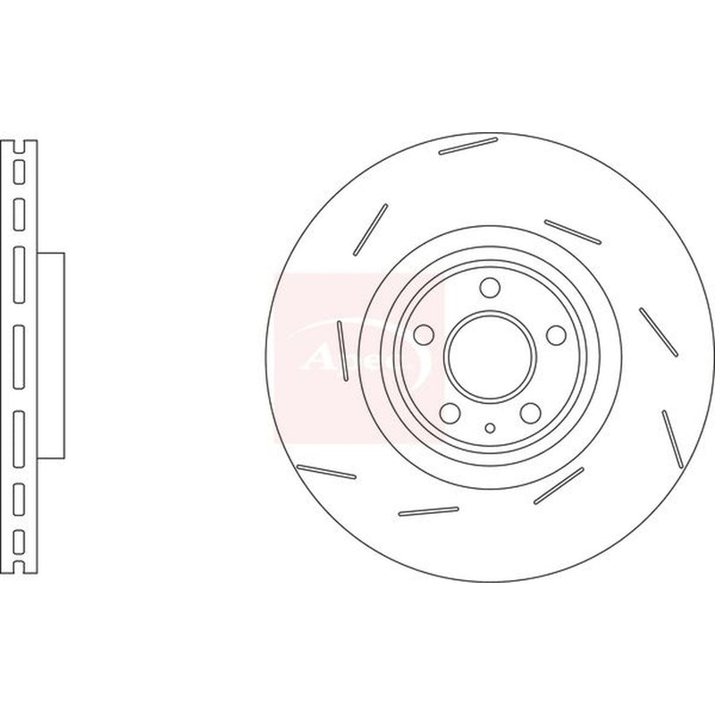 Apec Front Brake / Discs & Pads fits Porsche Macan 2014-2018 3.0 3.6