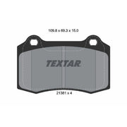 Textar Front Brake Pad Set 2138102