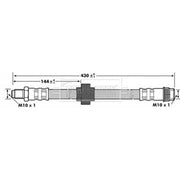 Borg & Beck Brake Hydraulic Hose Line Front Right BBH7177