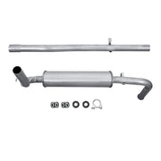 Hella End Silencer Rear fits Seat Ibiza 1984-1993 0.9 1.2 1.5 1.7
