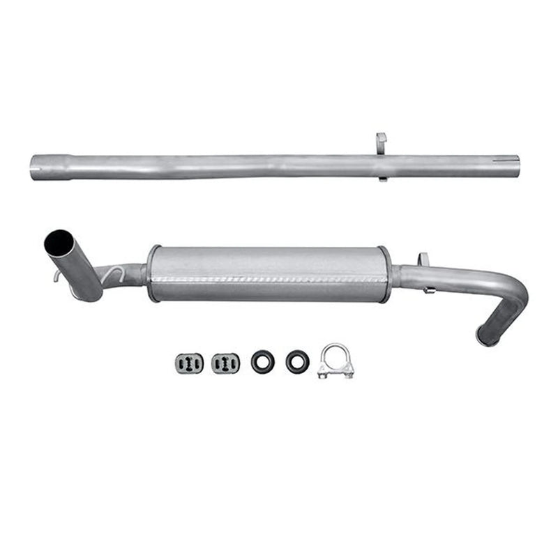 Hella End Silencer Rear fits Seat Ibiza 1984-1993 0.9 1.2 1.5 1.7