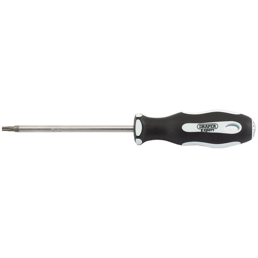 Draper TX-STAR Security Soft Grip Screwdriver, T10T x 75mm 35137 Draper - Dynamic Drive
