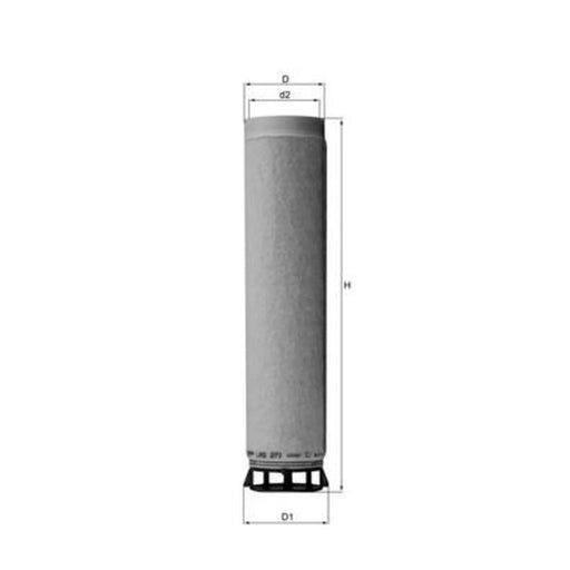 Mahle Secondary Engine Air Filter LXS 271