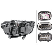 Hella Headlight Headlamp PY21W Left fits BMW 7 2001-2008