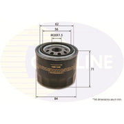 Comline Service Kit with Air, Oil & Cabin Filters fits Subaru Legacy IV