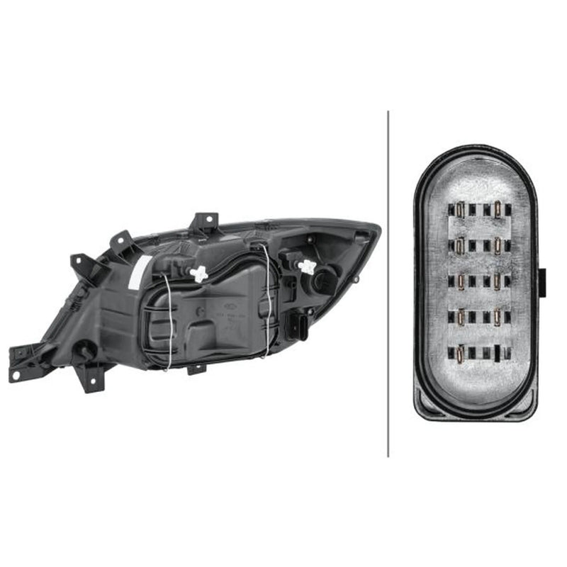Hella Headlight Headlamp PY21W Right fits Mercedes-Benz Sprinter 2-T 1995-2006