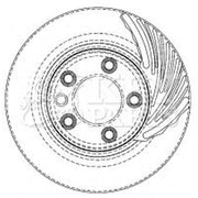 Key Parts Front & Rear Brake Discs & Pads fits VW Touareg 2010-2018 3.0 3.6 4.2