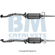 BM Catalysts Homologated Diesel Cat & Dpf fits Opel Astra H 2007-2014 1.7