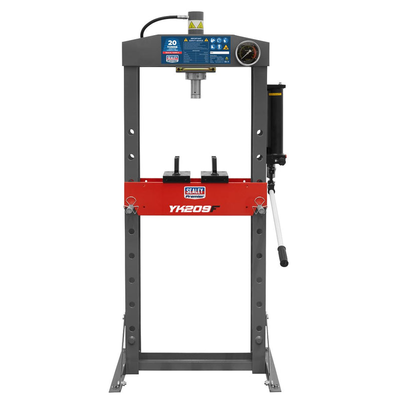 Sealey Hydraulic Press 20 Tonne Floor Type YK209F Sealey - Dynamic Drive