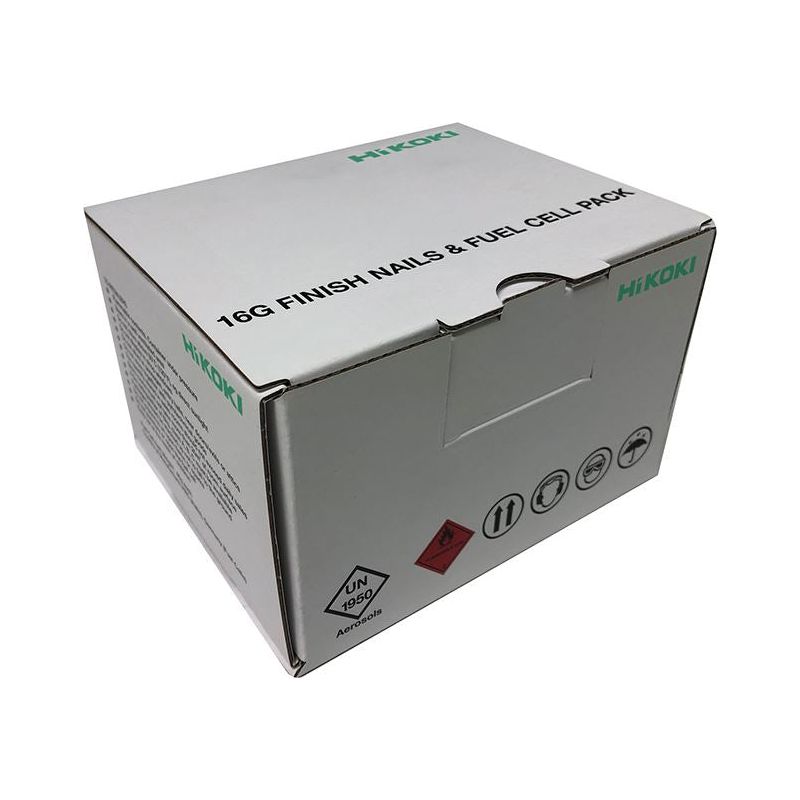 Hikoki Second Fix Straight Nail 40mm & Fuel (Pack 2500) HiKOKI - Dynamic Drive