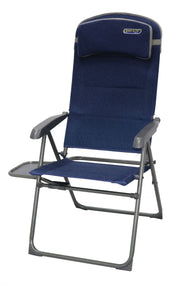 Quest Ragley Pro Recline Camping Caravan Chair with Side Table Quest - Dynamic Drive