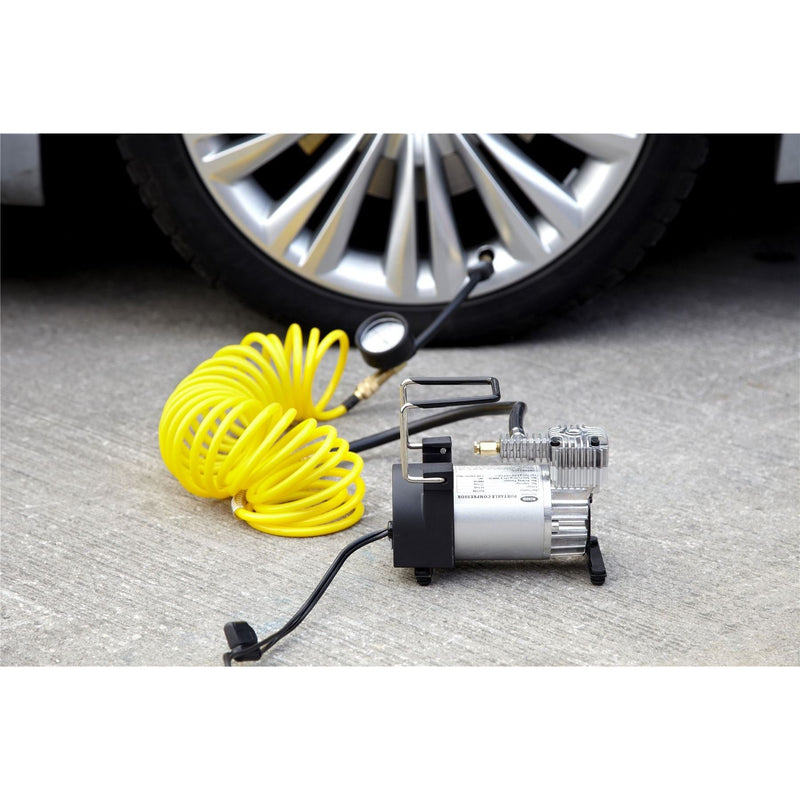 Ring RAC900 Heavy Duty Tyre Inflator, Air Compressor with 7m extendable airline Ring Automotive - Dynamic Drive