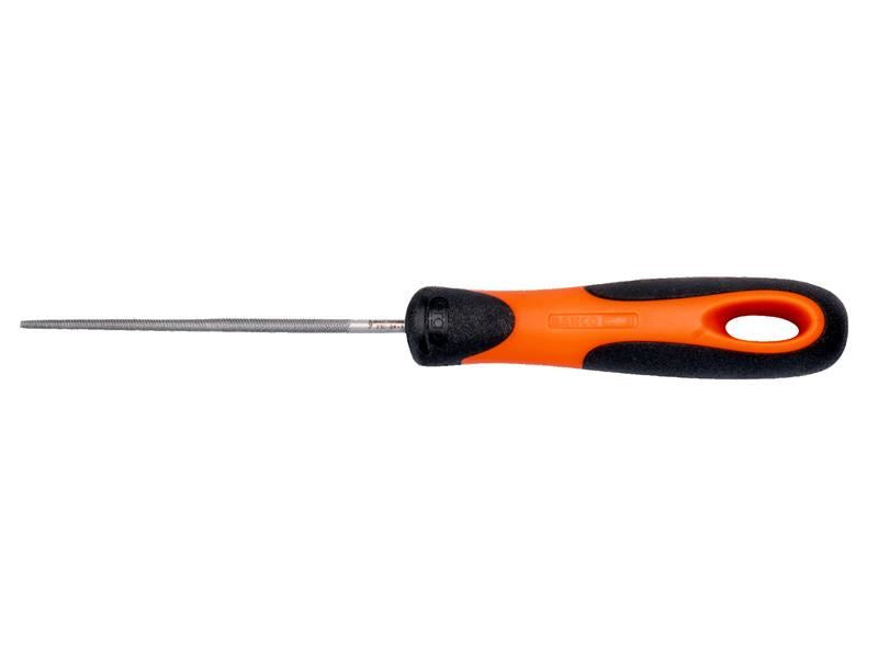 Bahco 1-230-08-1-2 ERGO™ Handled Round Bastard Cut File 200mm (8in) Bahco - Dynamic Drive