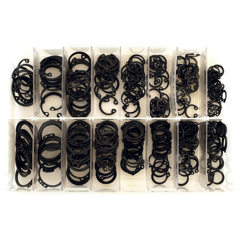 Tool Connection Assorted Internal & External Metric Circlip Box 280pc 35004 Connect - Dynamic Drive
