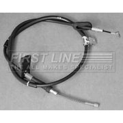 First Line Handbrake Cable Right Rear fits Suzuki Alto VI 2002-2008 1.1