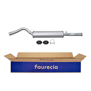 Hella End Silencer Rear fits Skoda Felicia 1994-2001 1.3 1.6