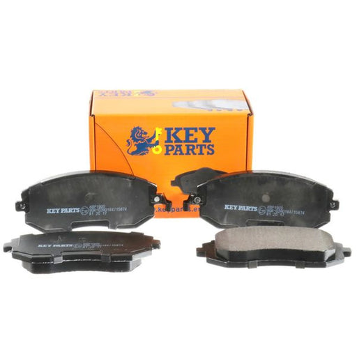 Key Parts 4 x Front Brake Pad Set fits Subaru Forester 2002-2013 2.0 2.5
