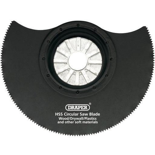 Draper HSS Circular Saw Blade, 85mm Diameter x 0.6mm, 18tpi 26079 Draper - Dynamic Drive