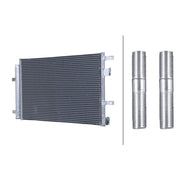 Hella Air Conditioning Condenser fits Jaguar Xf I 2008-2015 2.0 2.2 2.7 3.0