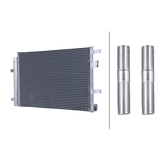 Hella Air Conditioning Condenser fits Jaguar Xf I 2008-2015 2.0 2.2 2.7 3.0