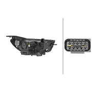 Hella Headlight Headlamp LED Left fits Opel Grandland 2017-2021 1.2 1.5 1.6 2.0