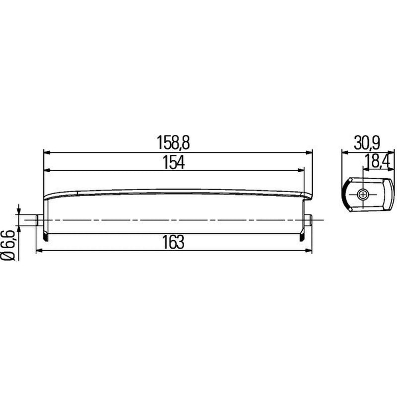 Hella Daytime Running Light LED both sides