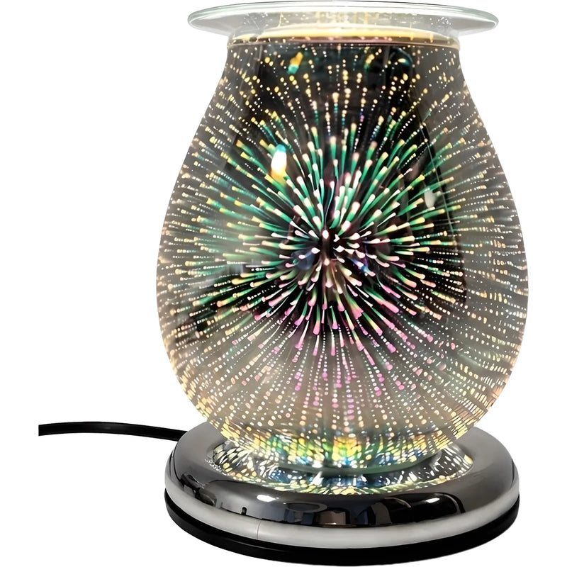 Eleve Electric Oil Burner - 3D Burst Oval Design