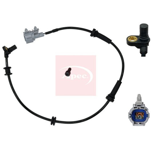 Apec ABS Wheel Speed Sensor Front Left fits Nissan Navara NP300 2005-2007 2.5