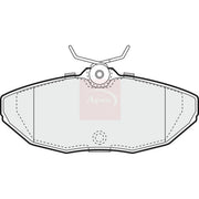 Apec Front & Rear Brake Discs & Pads fits Jaguar S-Type II 1999-2007 2.7 3.0