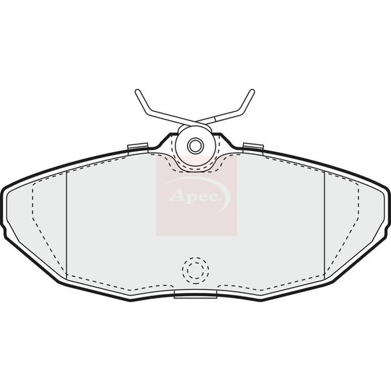 Apec Front & Rear Brake Discs & Pads fits Jaguar S-Type II 1999-2007 2.7 3.0