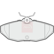 Apec Rear Brake Pad Set PAD1127