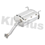 Klarius Box With Tail Pipe Rear fits Honda Civic VII 2000-2005 1.4 1.6