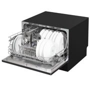 Baridi Tabletop Dishwasher 6 Place Settings 6.5L Capacity - Black DH85 Baridi - Dynamic Drive