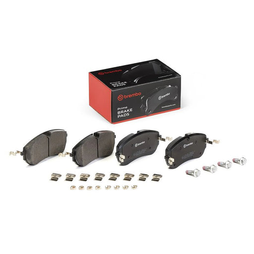 Brembo 4 x Front Brake Pad Set fits Jaguar E-Pace 2017-2018 2.0